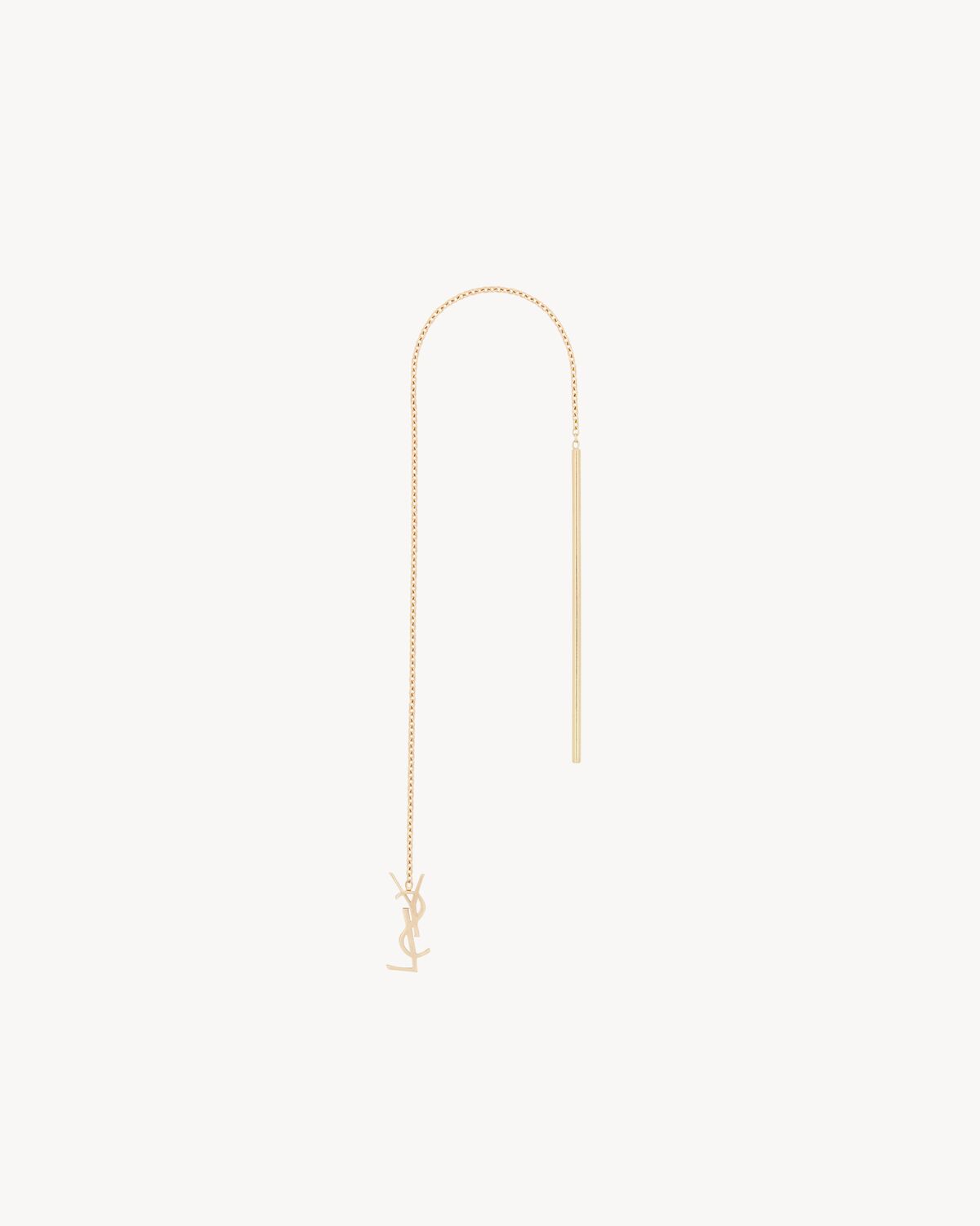 CASSANDRE drop earring in 18K yellow gold