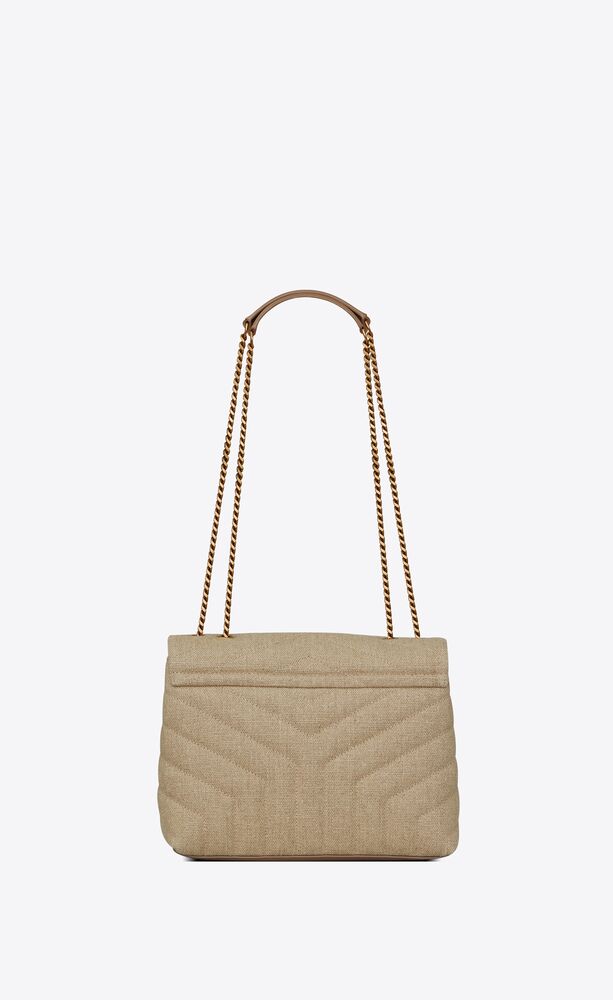 ysl loulou bag small beige