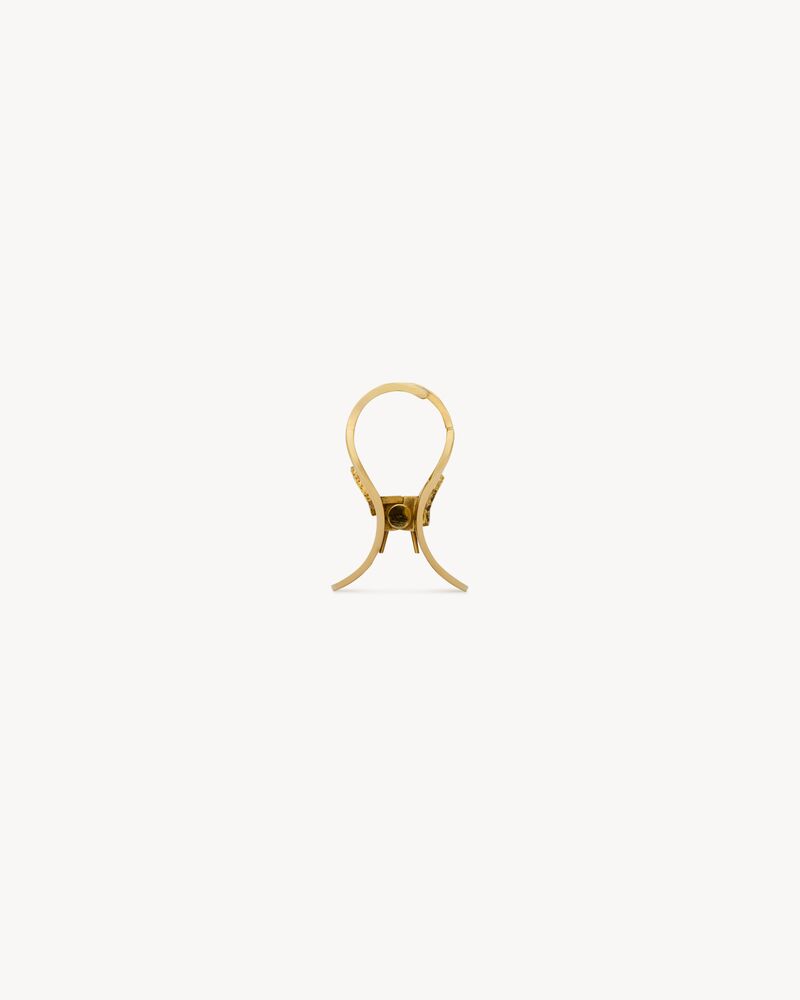 CASSANDRE CLAW CLIP IN HAMMERED METAL