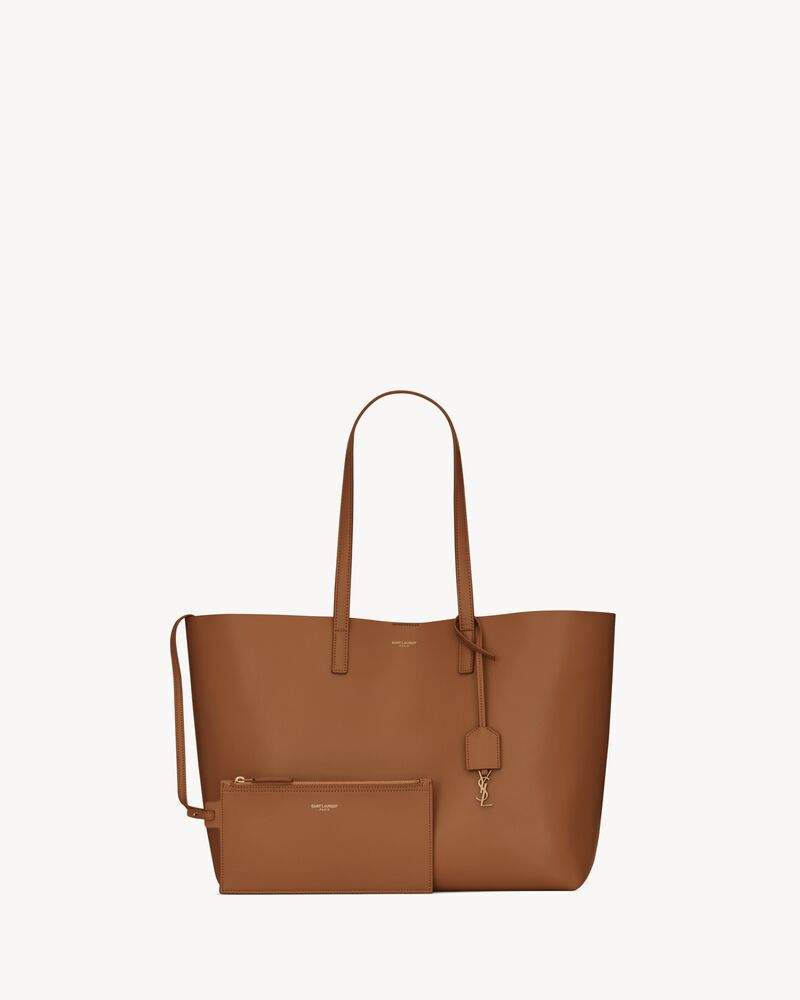 Saint Laurent E/W Shopper aus weichem Leder