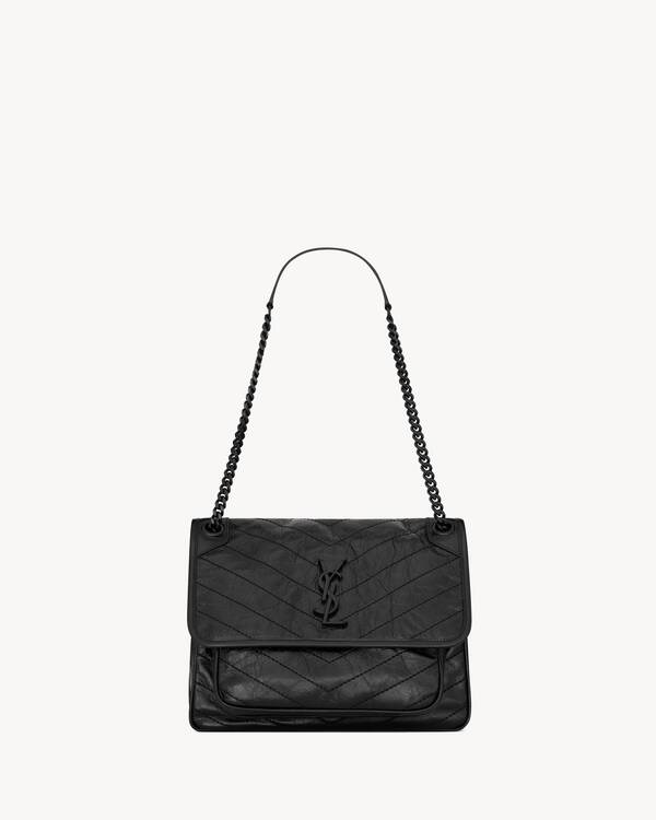 ✨希少✨　SAINT LAURENT PARIS マネークリップ　ストライプ　黒 2700041406950_1_b.jpg
