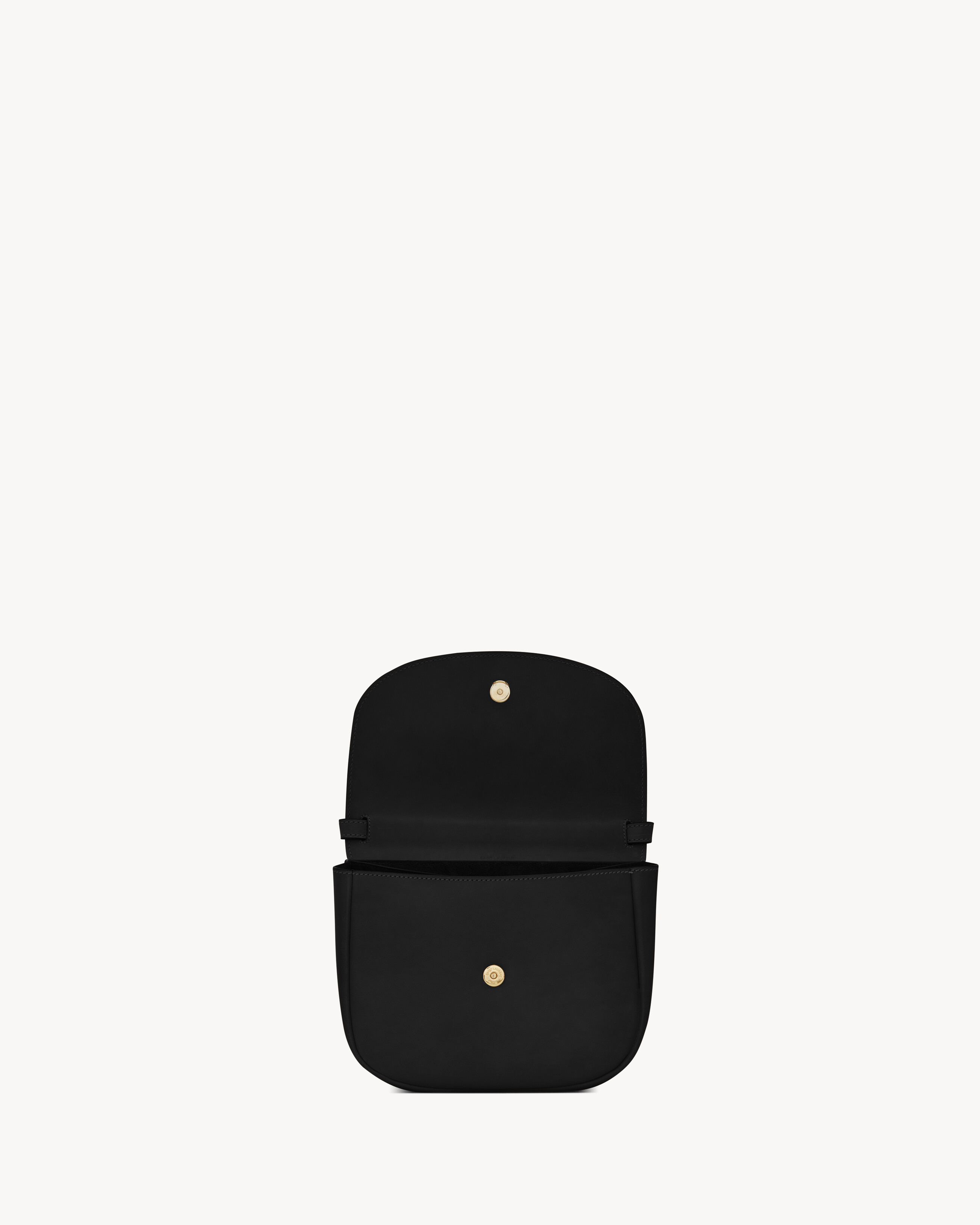 KAIA medium satchel in smooth leather