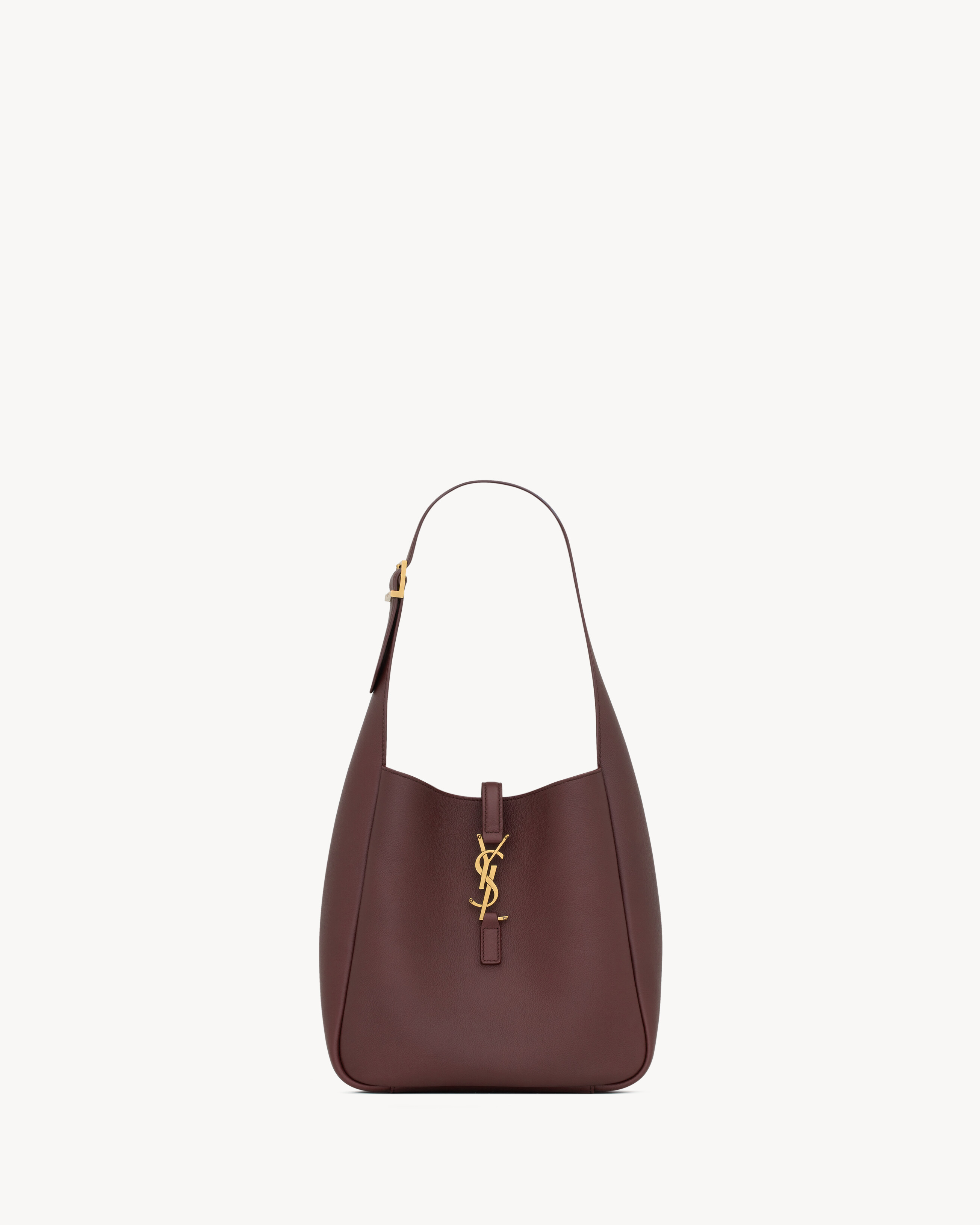 LE 5 À 7 supple small IN GRAINED LEATHER