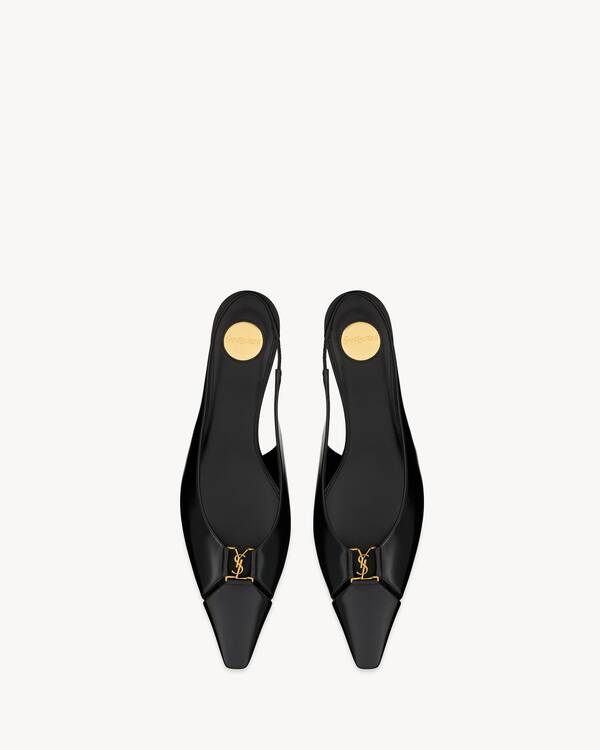 【送料込】Saint Laurent バビロン サンダル メタリックレザー Thumbnail-819075AADF02603_A.