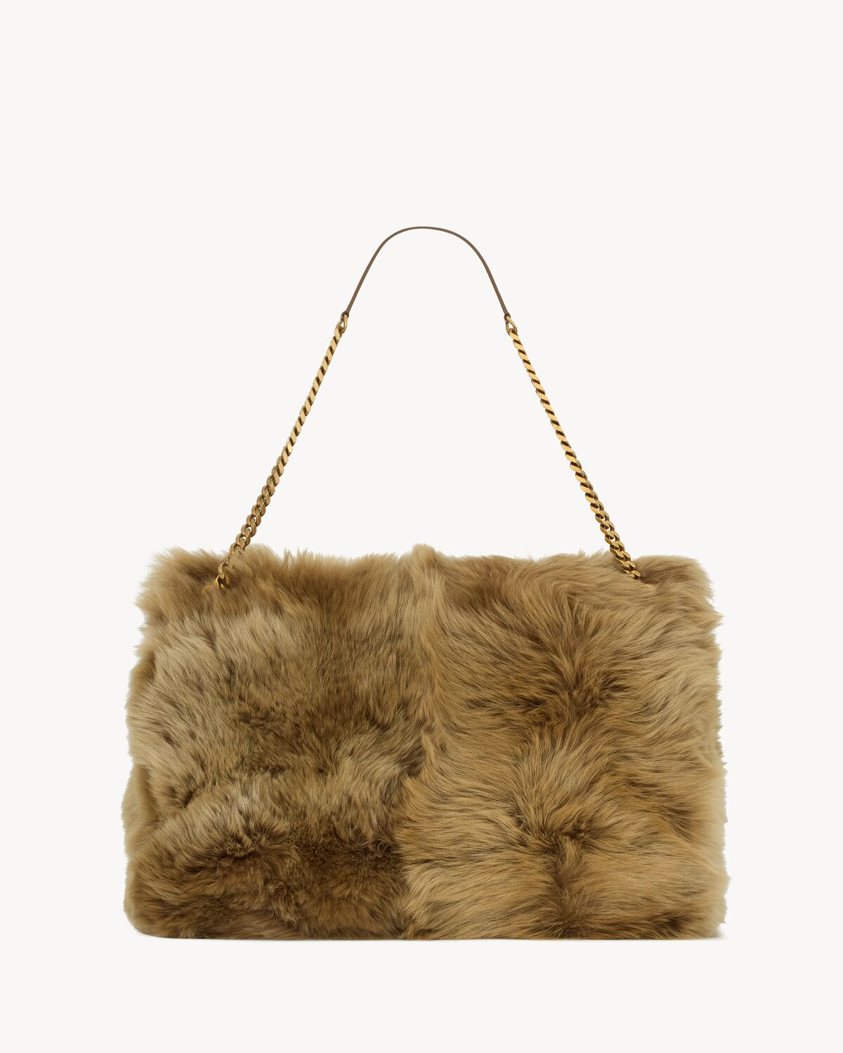 Borsa Niki oversize in shearling