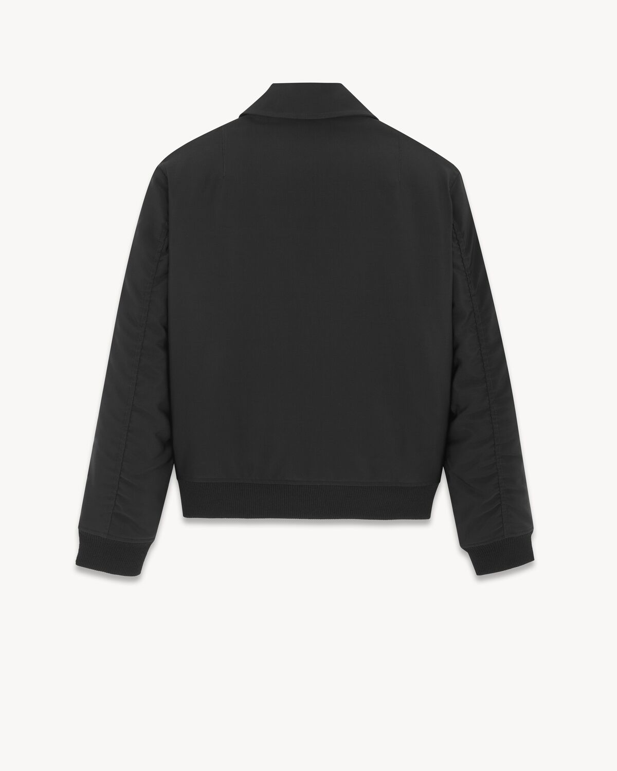 bomber jacket in faille
