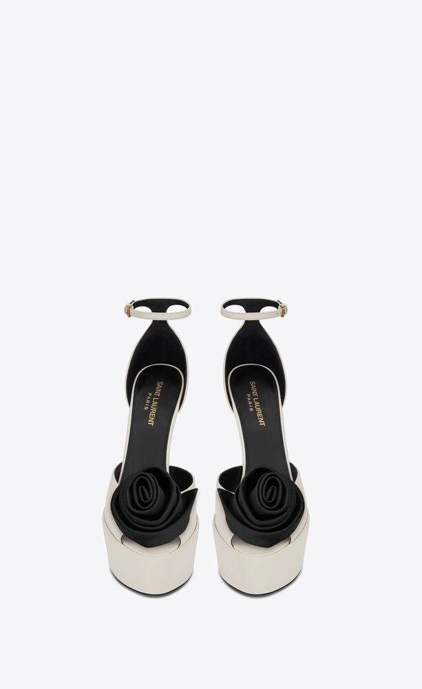 ysl flower sandals