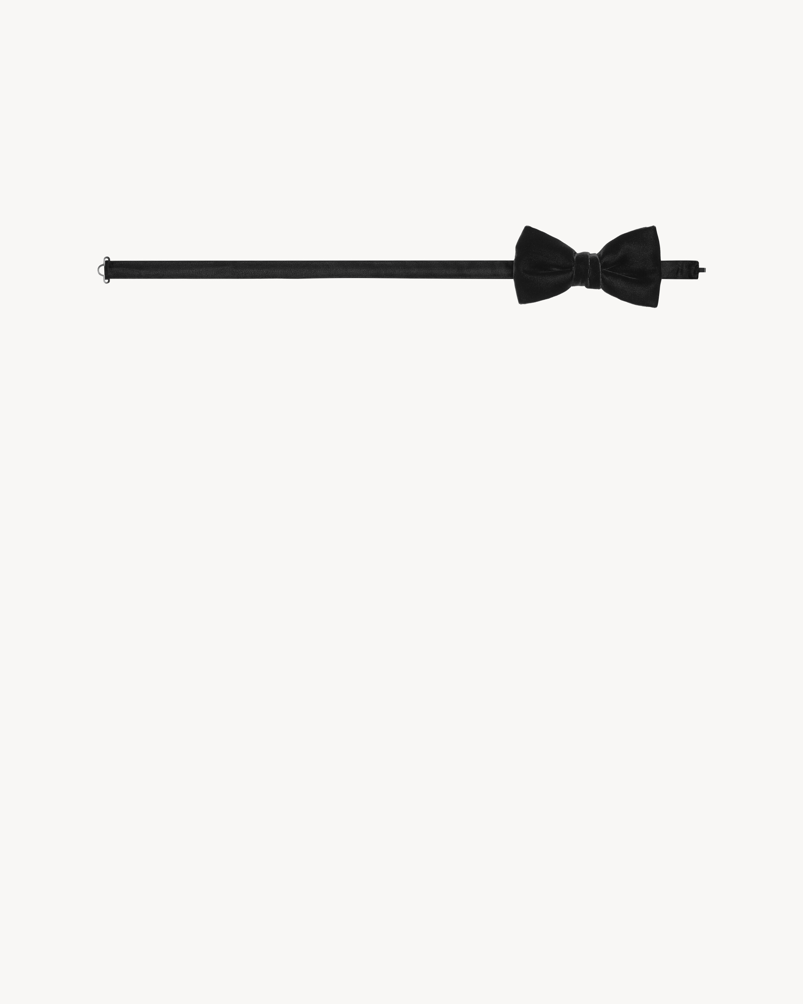 YVES bow tie in velvet