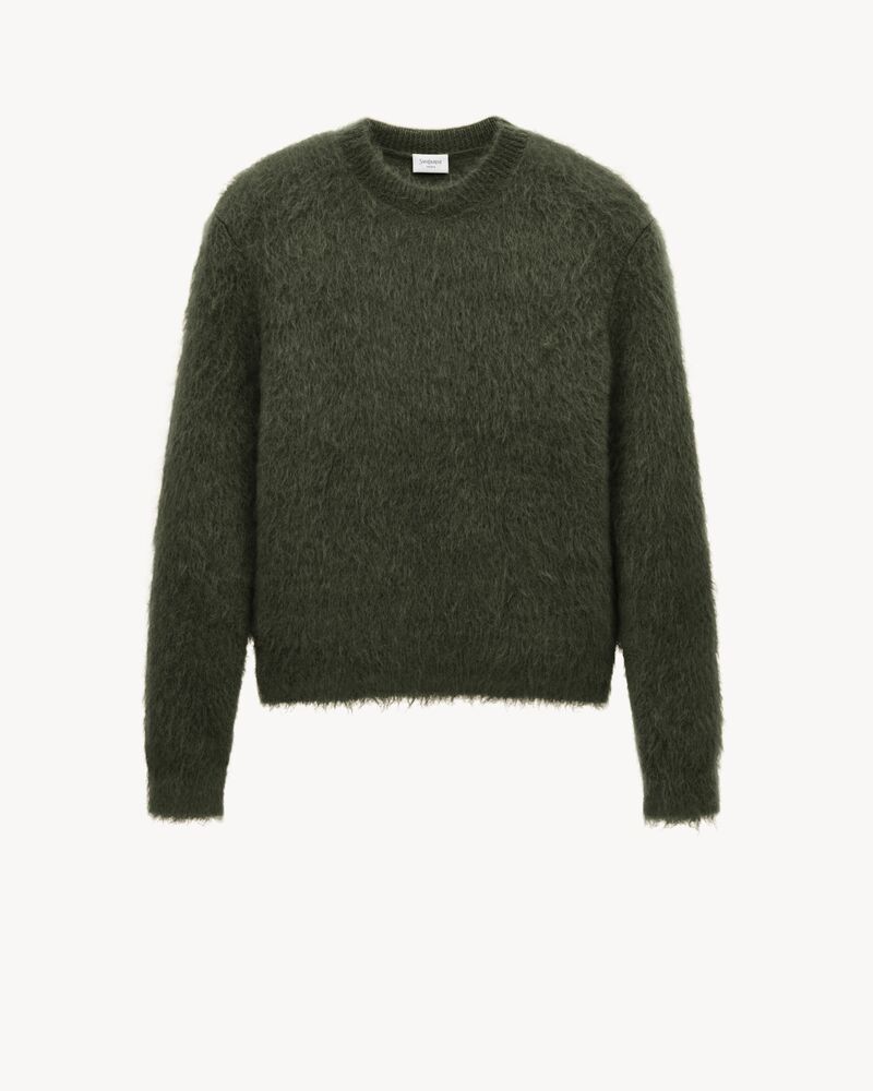 Pullover aus gebürstetem Strick