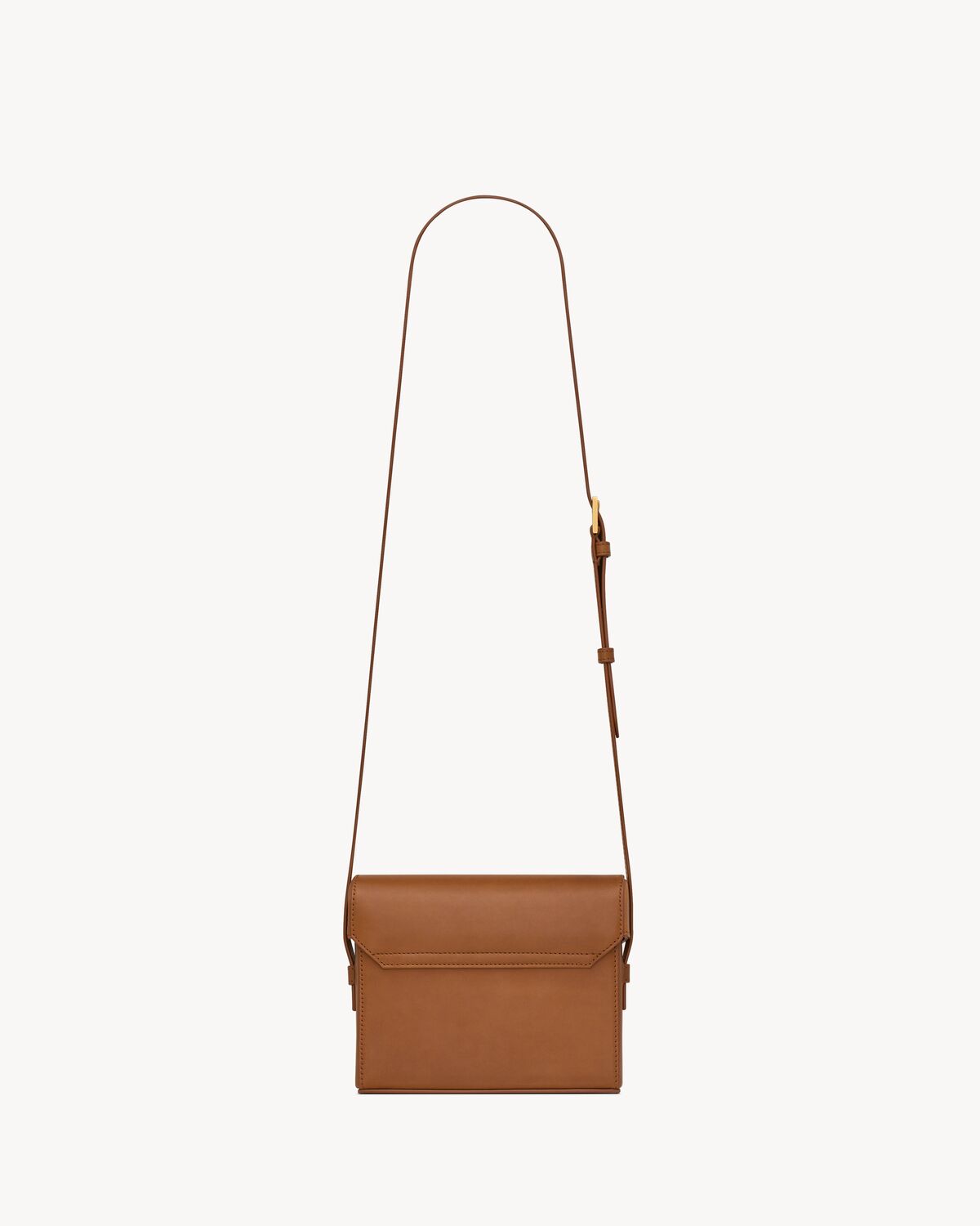 Bolso box June de piel lisa