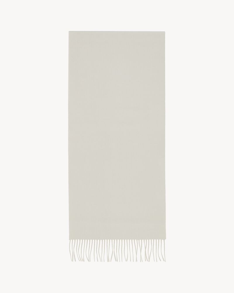 Signature scarf in cashmere jacquard