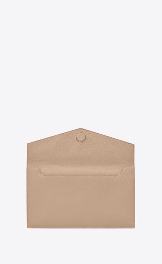 UPTOWN pouch in grain de poudre embossed leather | Saint Laurent | YSL.com