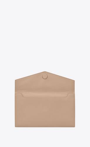 uptown pouch in grain de poudre embossed leather