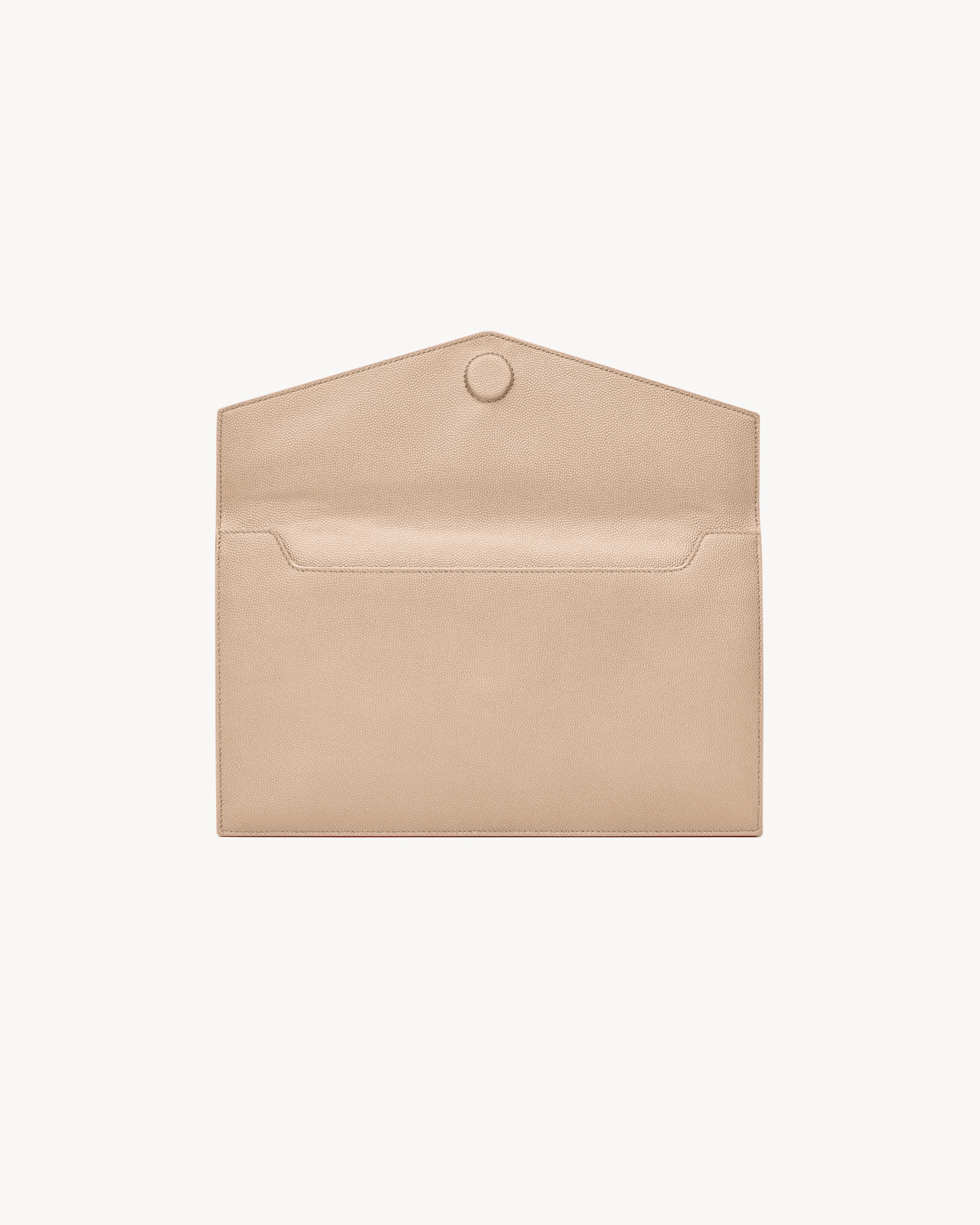 uptown pouch in grain de poudre embossed leather