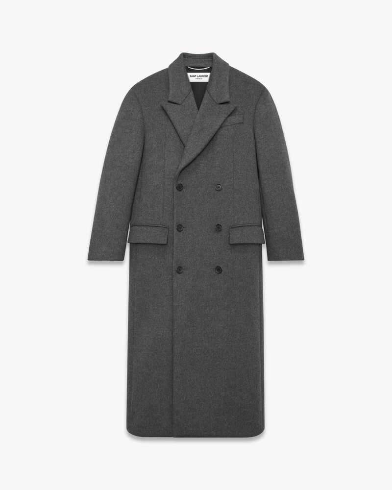 oversized coat in wool