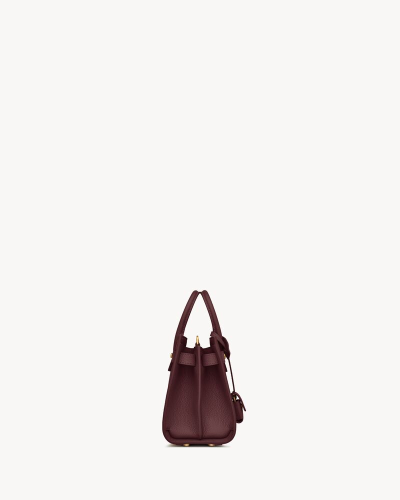 SAC DE JOUR aus weichem genarbten Leder - nano