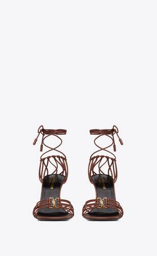 babylone sandals in smooth leather