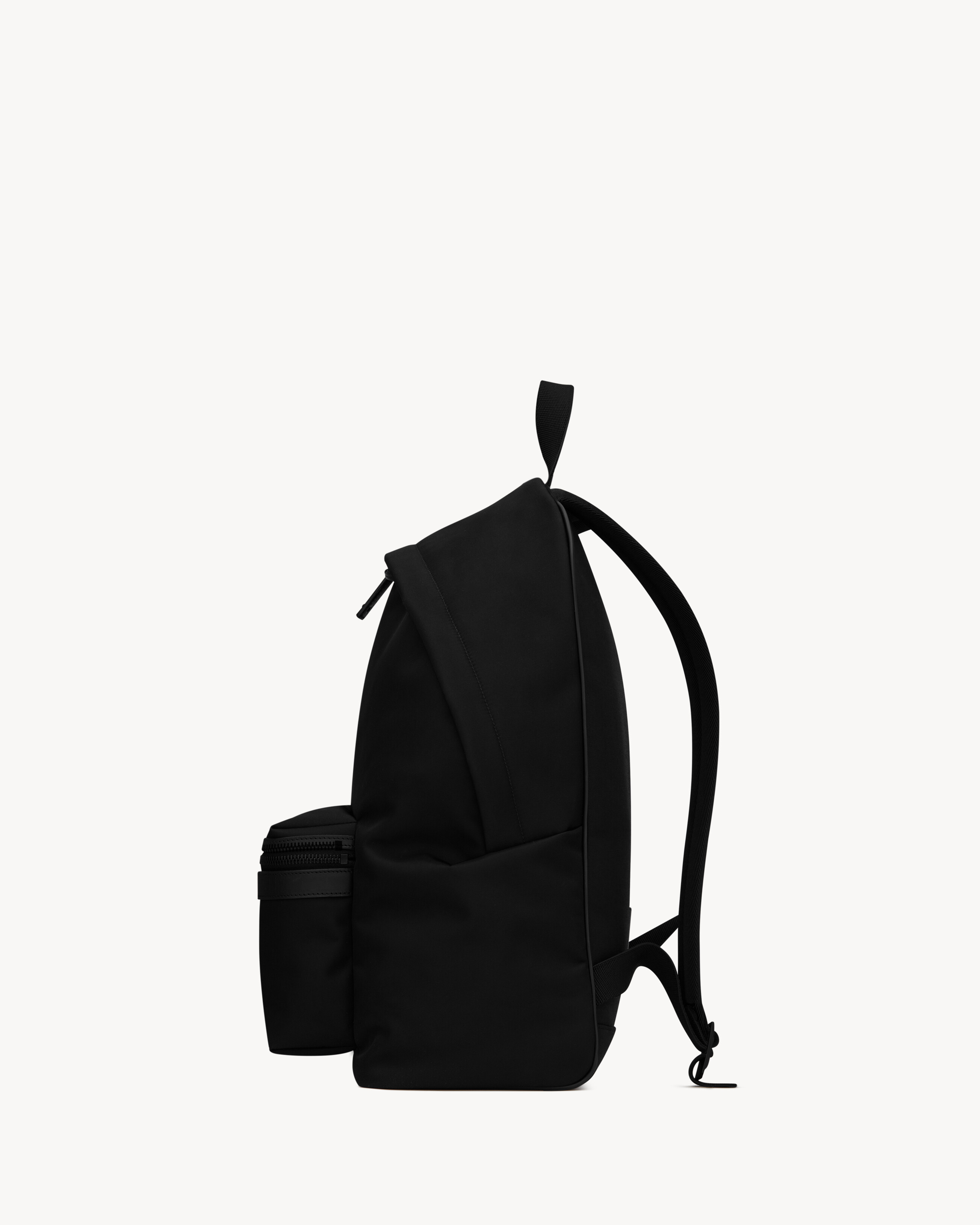 City sac à dos en ECONYL®, cuir lisse et nylon