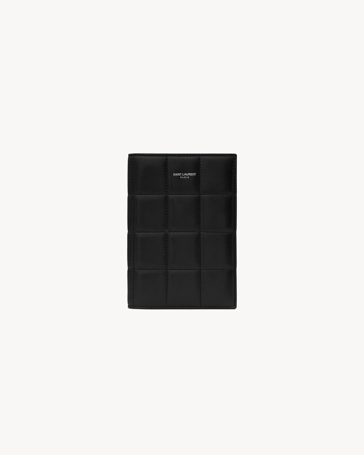 Saint Laurent Paris passport case in smooth leather Saint Laurent