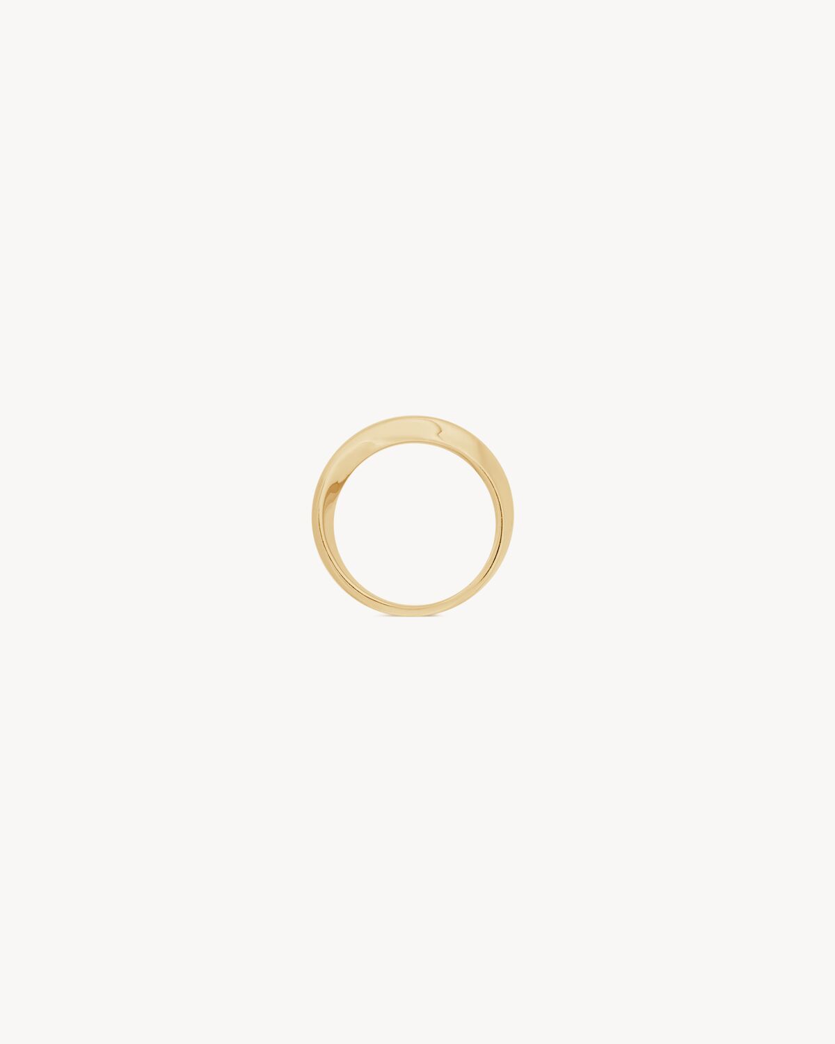 twist rings in 18K grey gold and 18K yellow gold