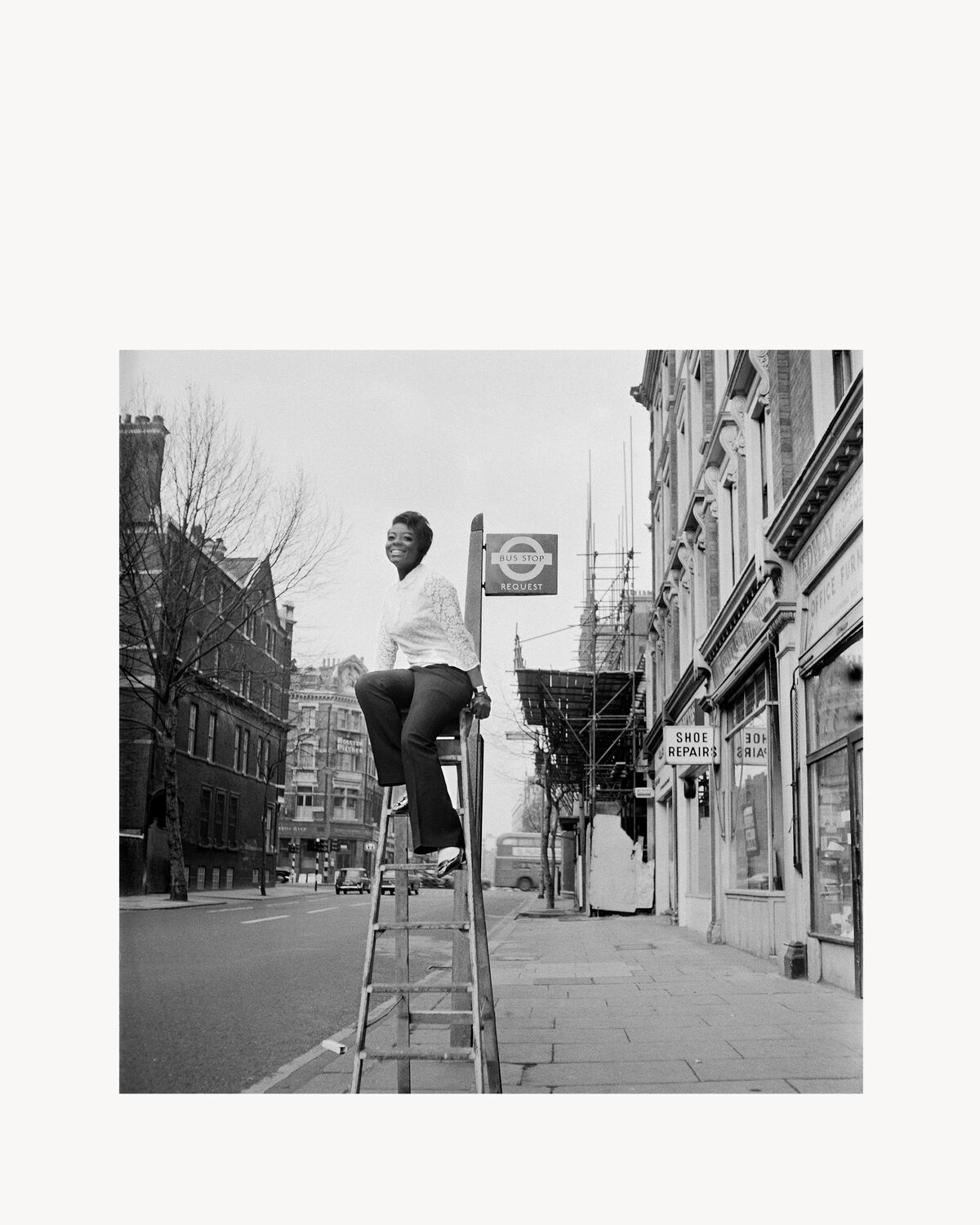 drum cover girl rosemarie 'funflower' thompson #2, london, 1967