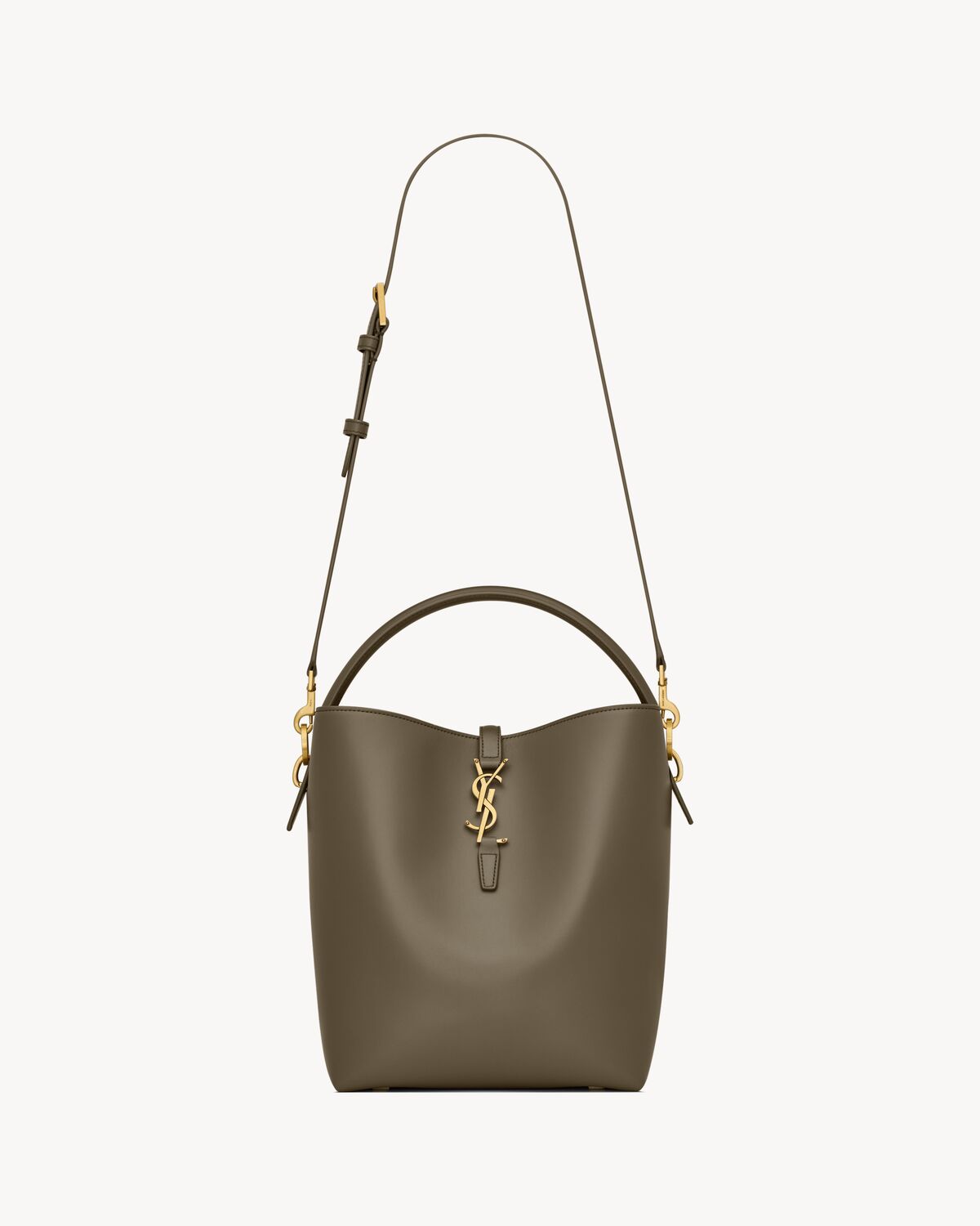 생로랑 샤이니 가죽 소재의 LE 37 토트백 7428282R20W3237