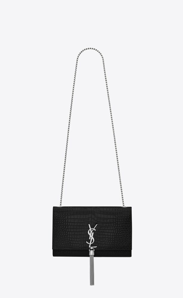 YSL Small Kate Tassel Bag - Black