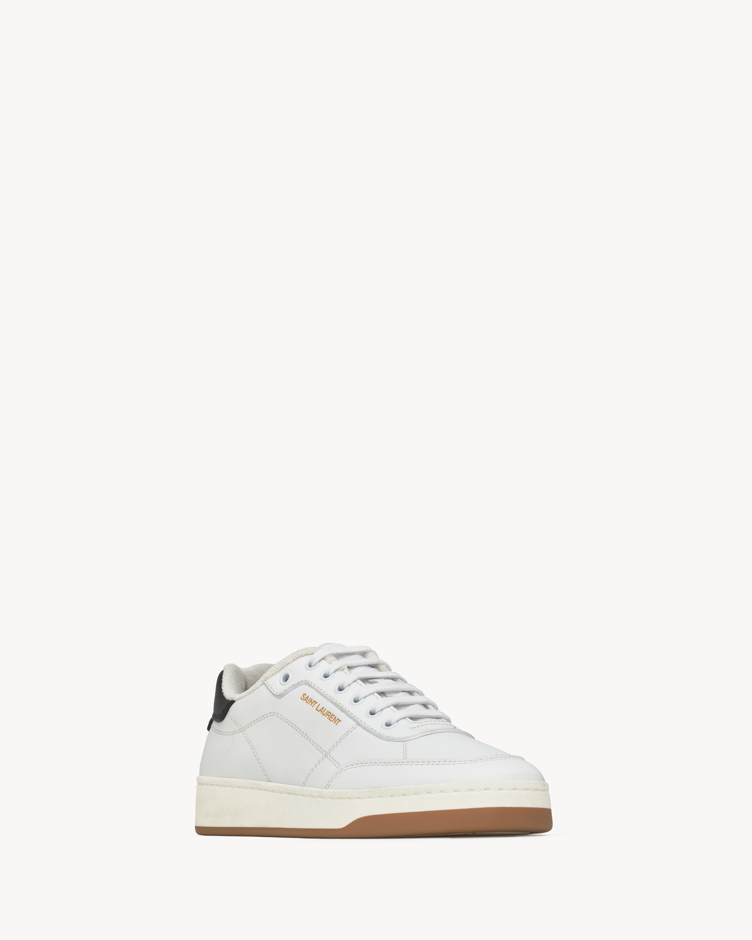 SL/61 sneakers in smooth leather | Saint Laurent | YSL.com
