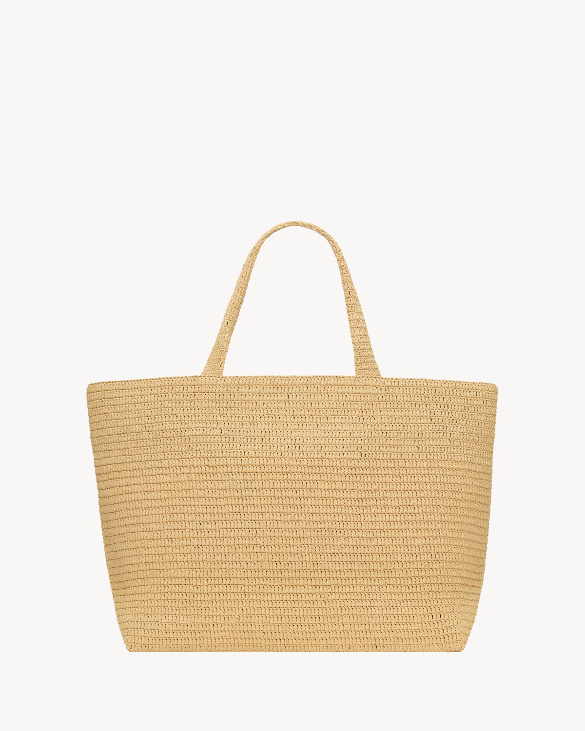 SAINT LAURENT tote in raffia