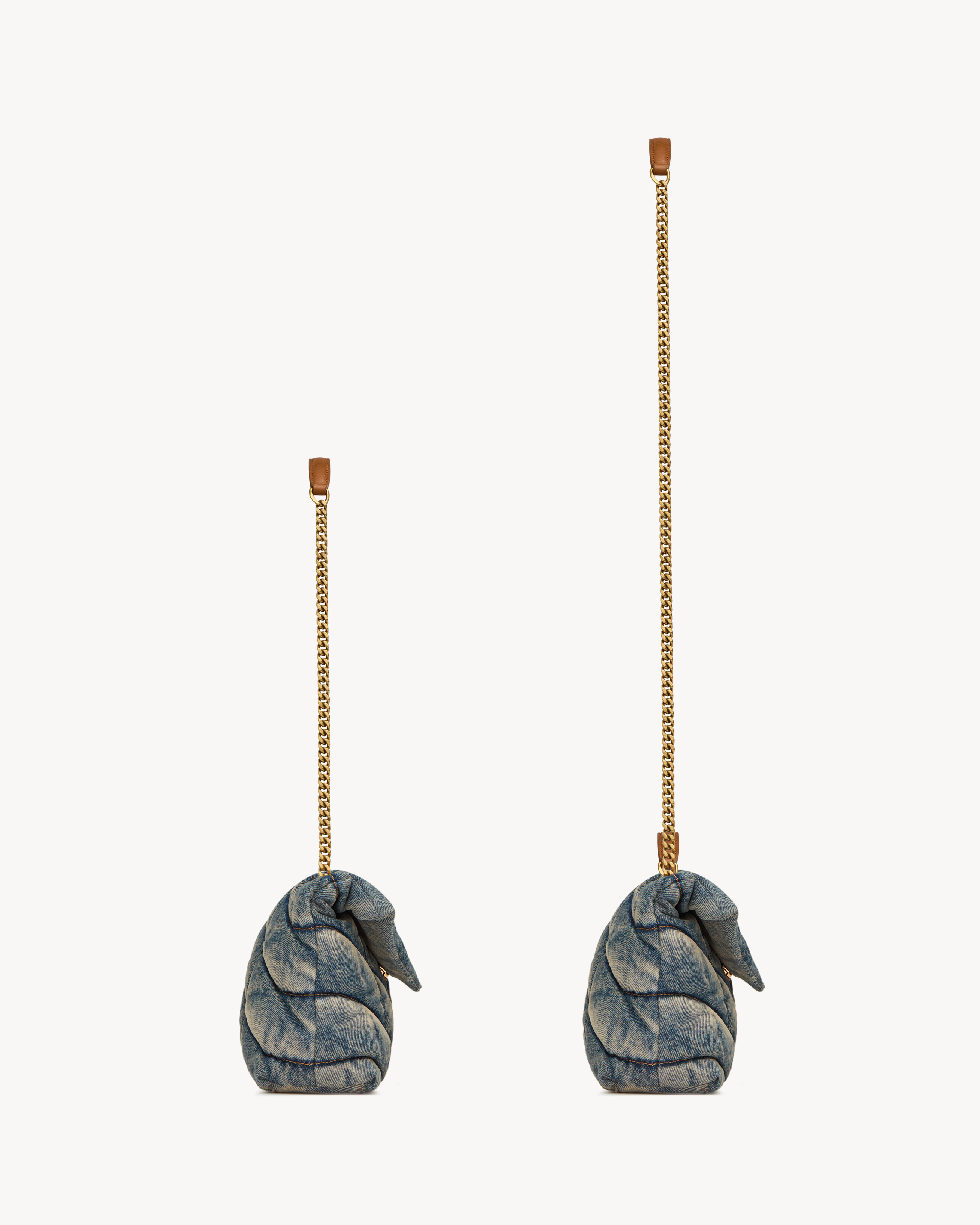 PUFFER TOY IN DENIM | Saint Laurent | YSL.com