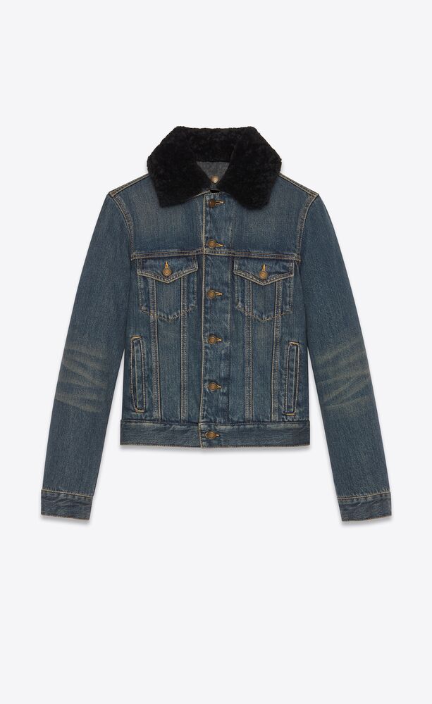 blue saint denim jacket