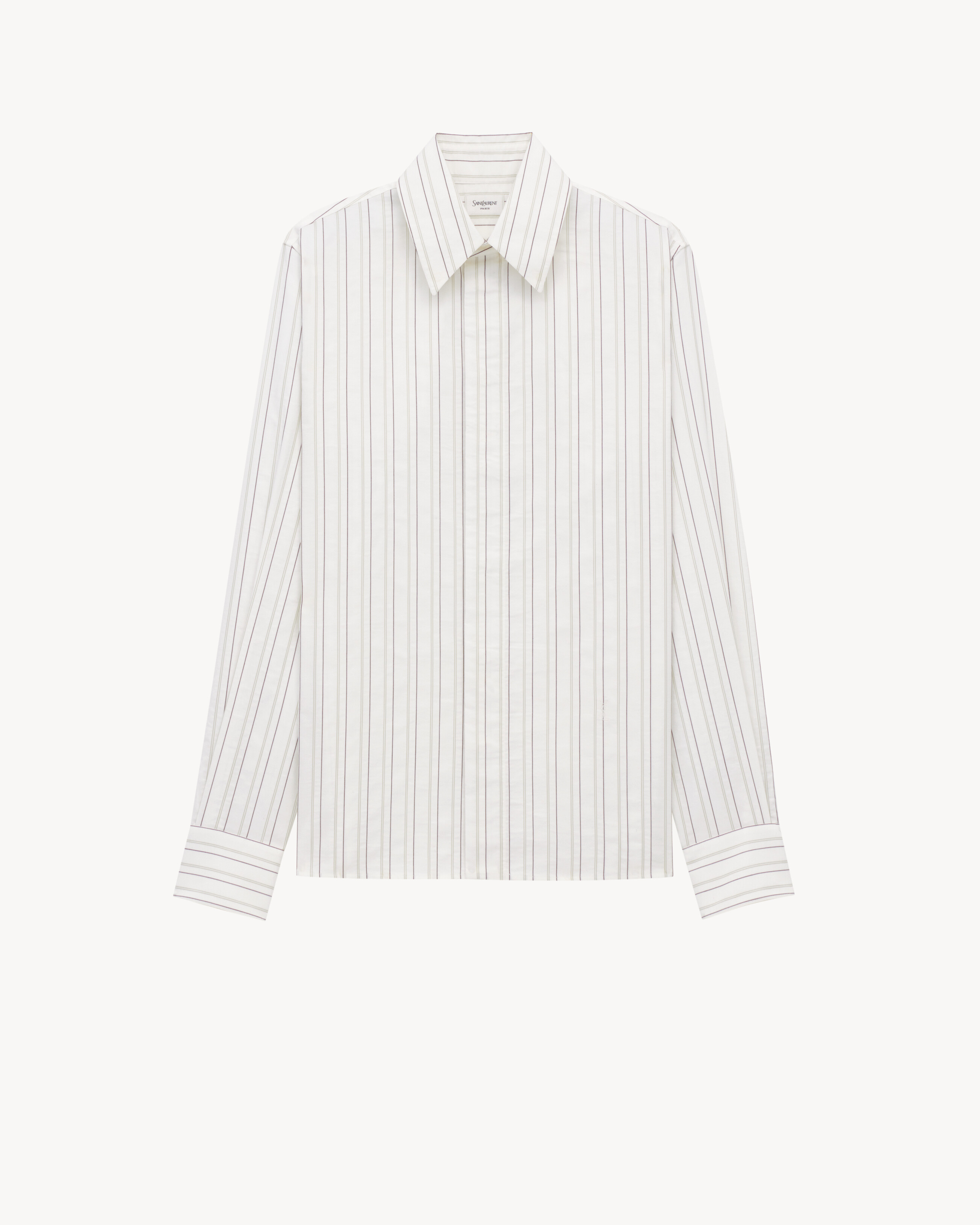 CASSANDRE shirt in striped cotton