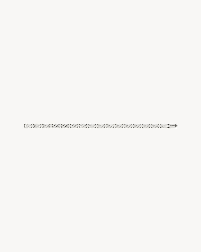 INTERTWINED CHAIN BRACELET IN METAL