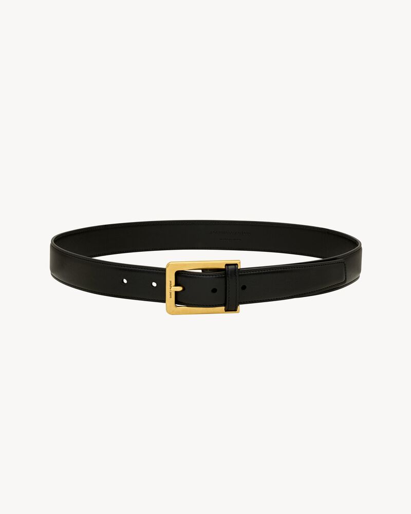 leather-loop belt in leather