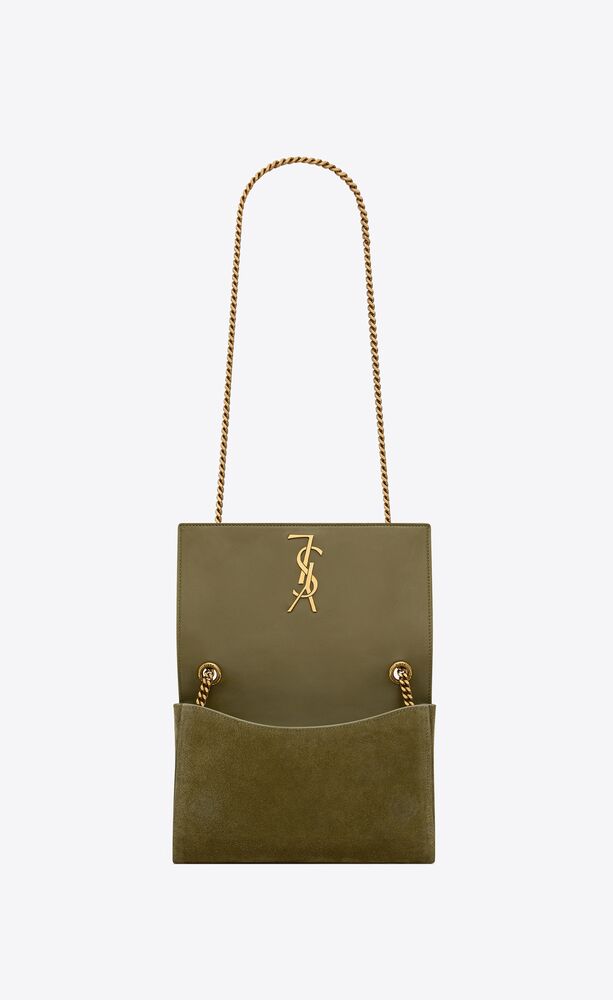 Saint Laurent Kate Medium Reversible Leather Shoulder Bag