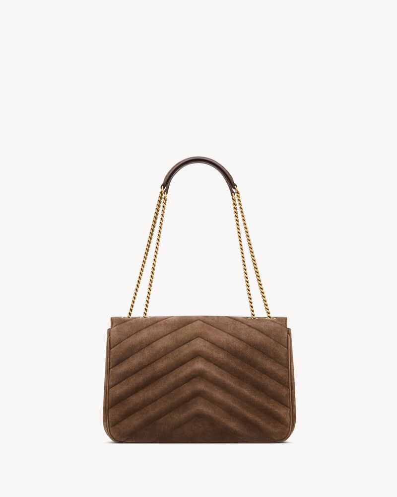 LOULOU large in MATELASSÉ suede