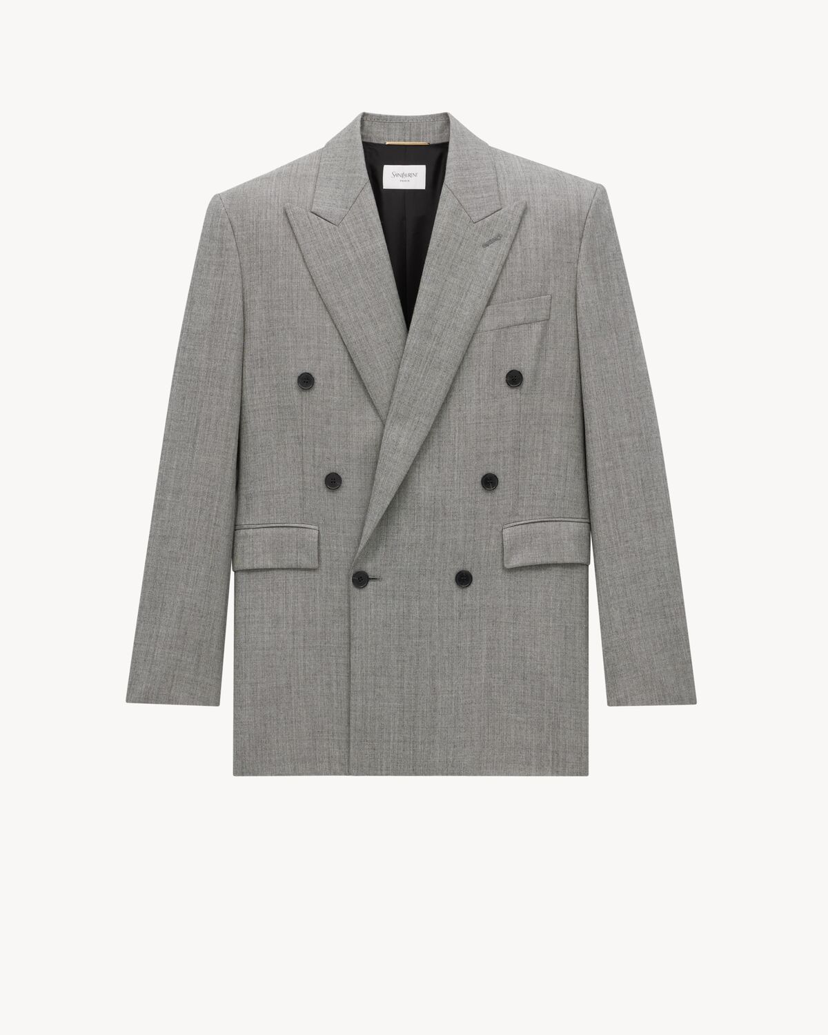 jacket in wool twill