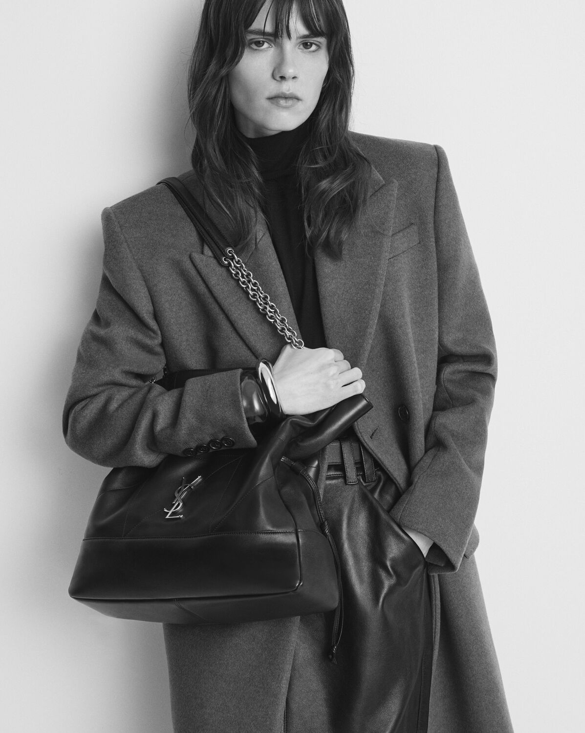 생로랑 제이미 4.3 양가죽 숄더백 809824AAB321000