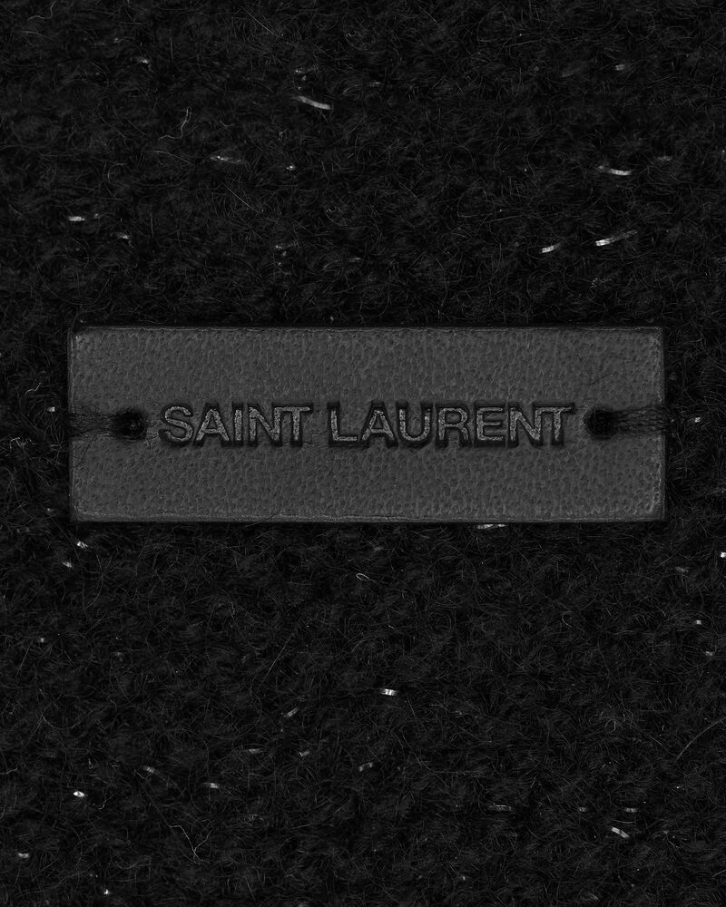 Glittering Knit Balaclava In Cashmere Blend And Lurex Saint Laurent Ysl Com Glittering Knit Balaclava In Cashmere Blend And Lurex Saint Laurent Ysl Com