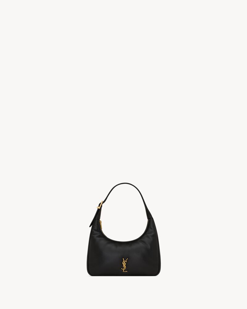 CALYPSO mini hobo in plunged lambskin