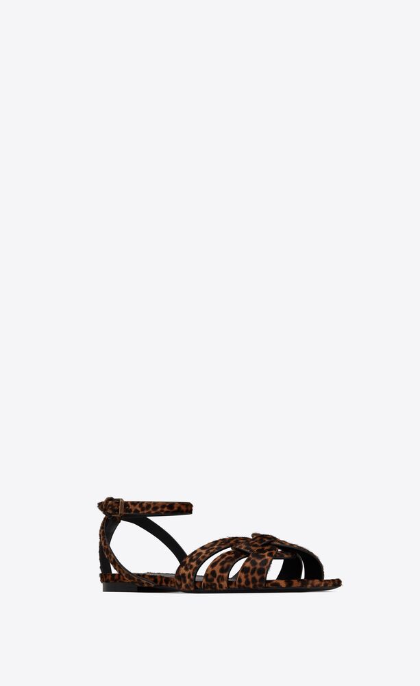 ysl tribute flat sandals