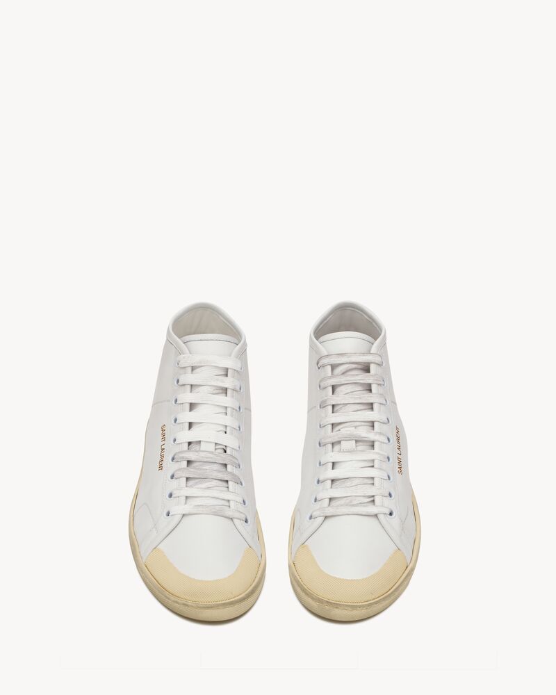 COURT CLASSIC SL/39 mid-top sneakers in grained leather