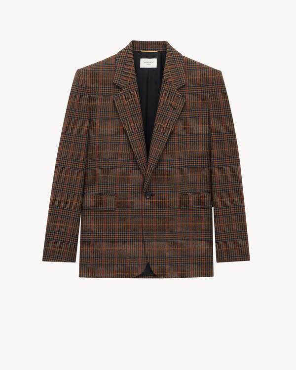 ジャケット Dior Prince Of Wales Wool Blazer Christian Dior Vintage Wool Cashmere Blazer Jacket | eBay