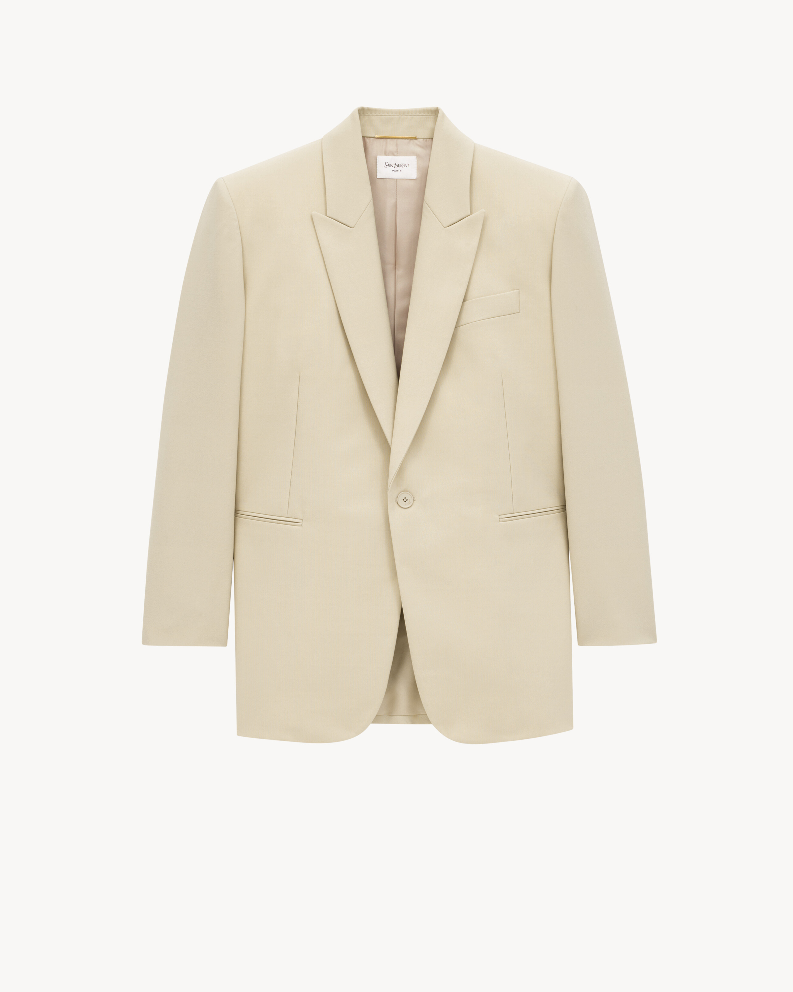 blazer em lã leve