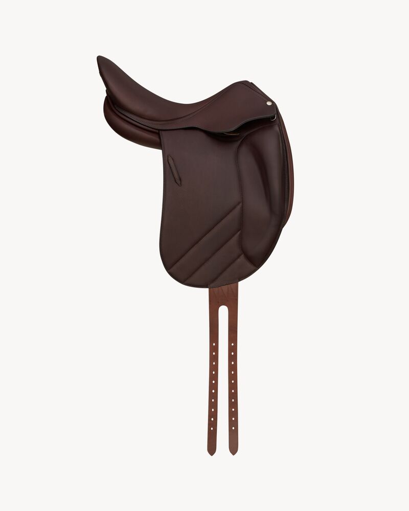BUTET SADDLE DRESSAGE IN LEATHER 17" Saint Laurent