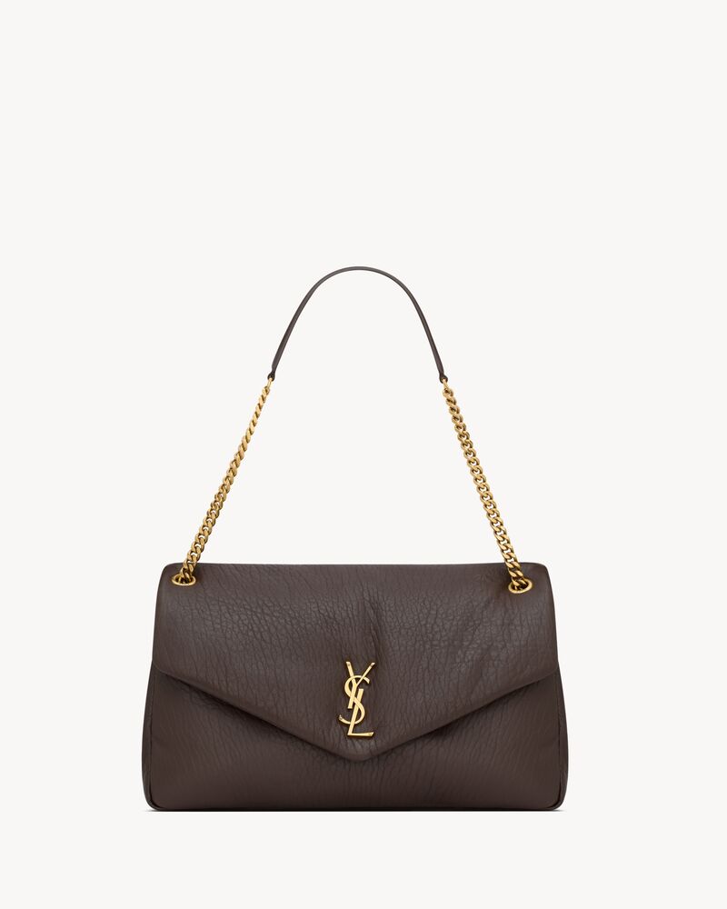 Calypso large in grained lambskin