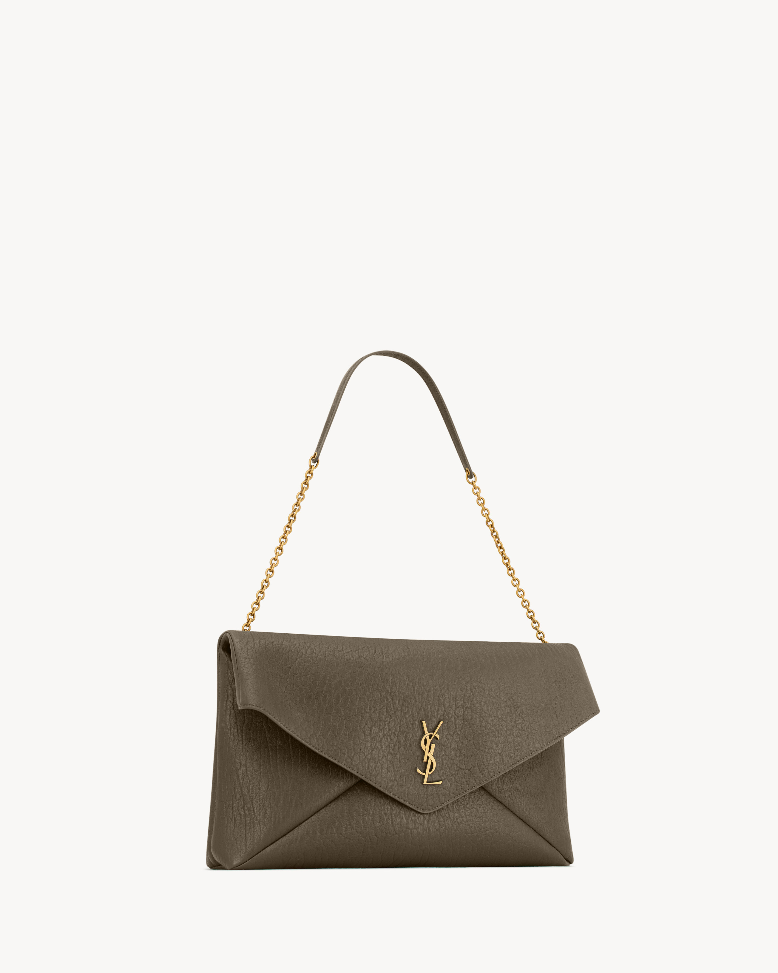 CASSANDRE XXL envelope pouch on chain in lambskin 