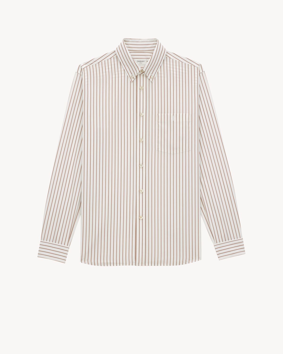 cassandre shirt in striped cotton poplin