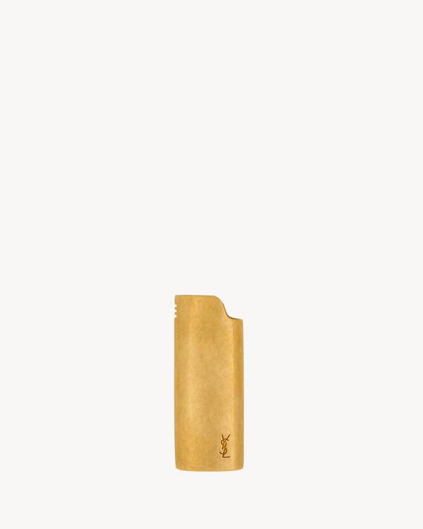 lighter holder in brass