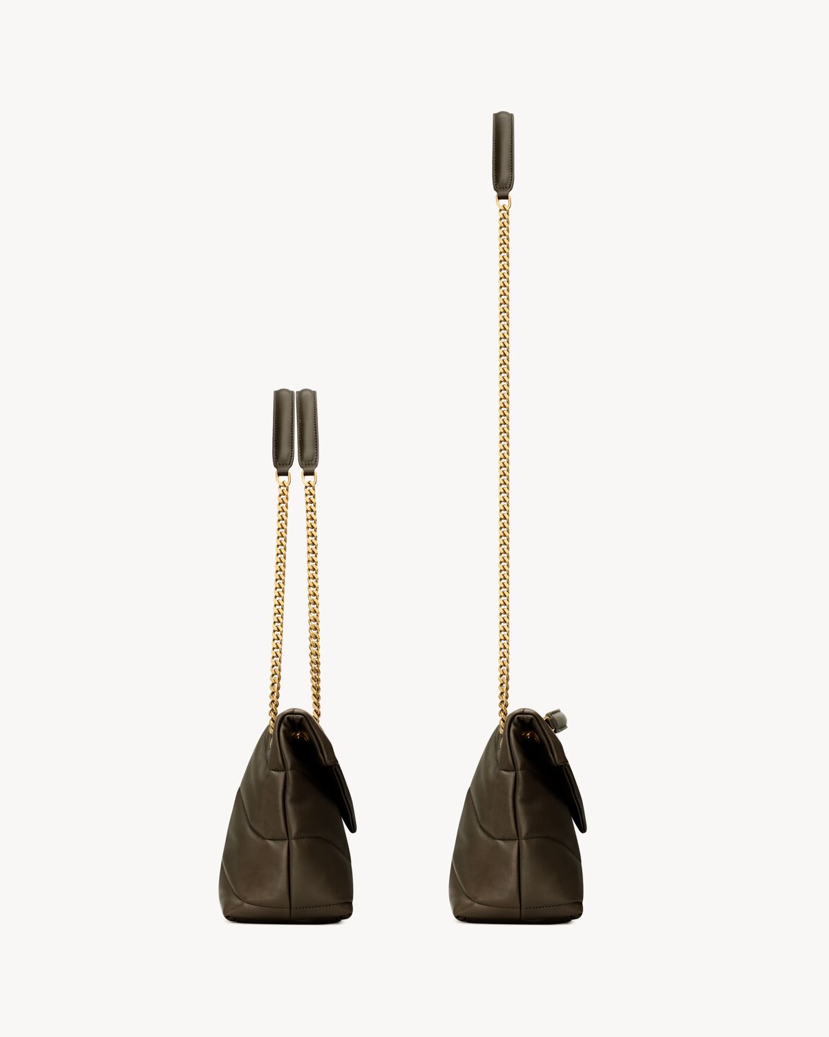 생로랑 나파 가죽 퍼퍼 스몰 숄더백 5774761EL073212